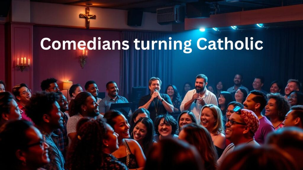 Comedians turning Catholic