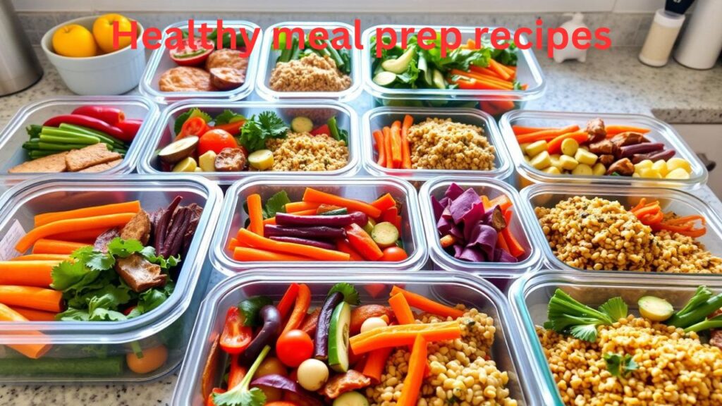 Healthy meal prep recipes