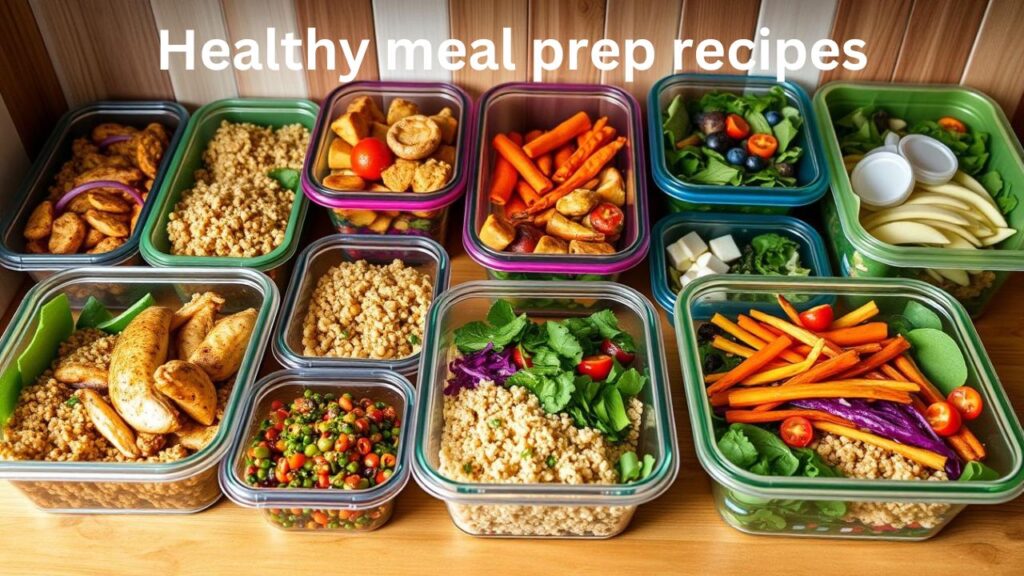 Healthy meal prep recipes