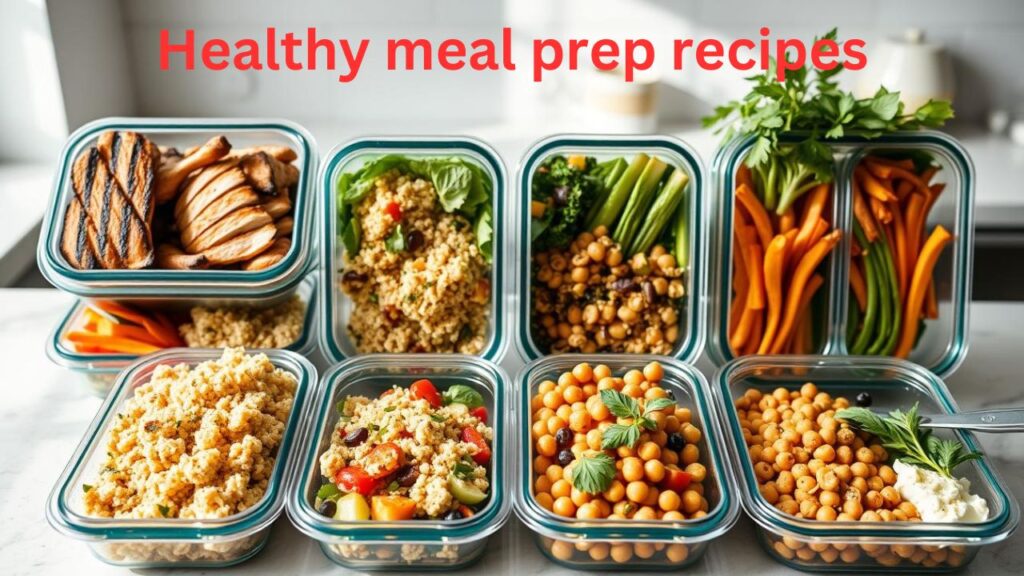 Healthy meal prep recipes