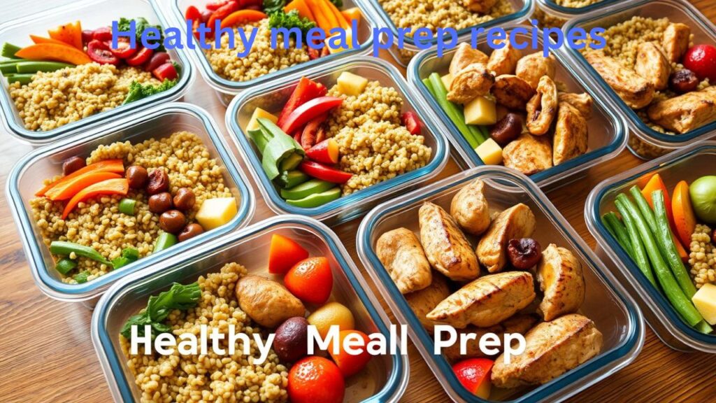 Healthy meal prep recipes