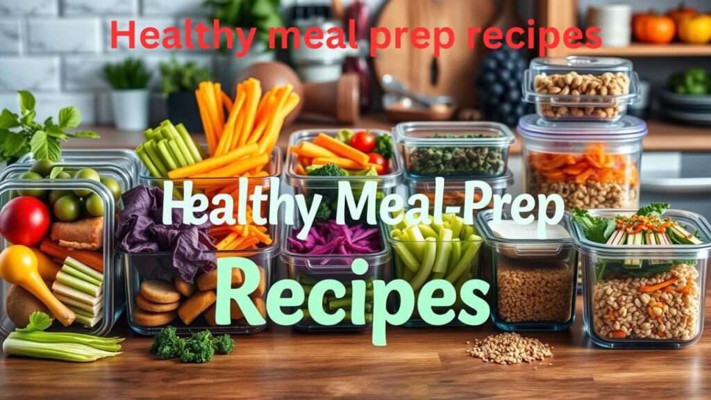 Healthy meal prep recipes