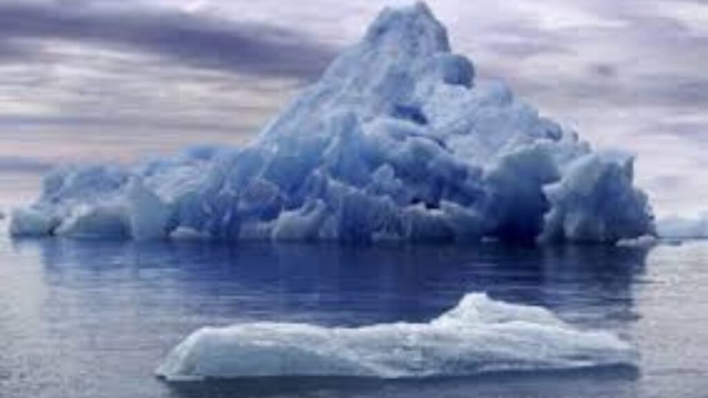 Ocean ice is melting day by day