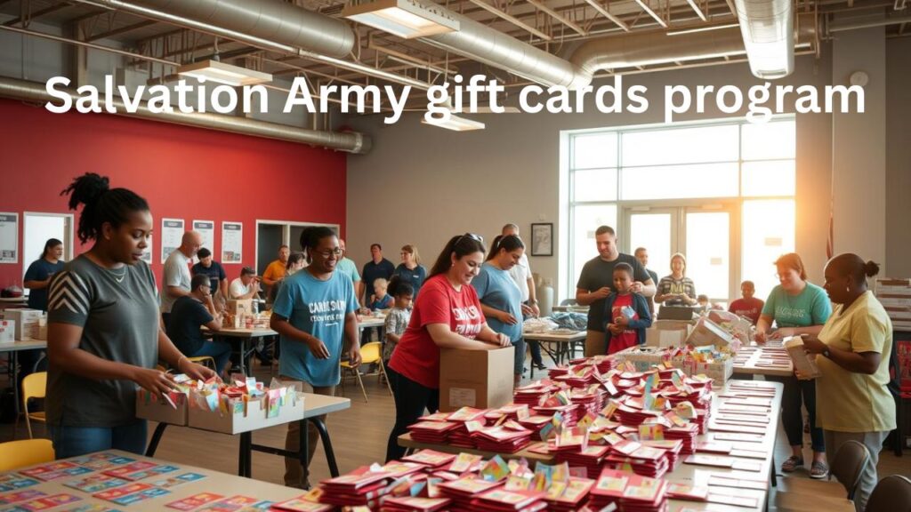 Salvation Army gift cards