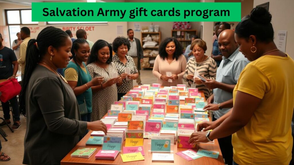 Salvation Army gift cards