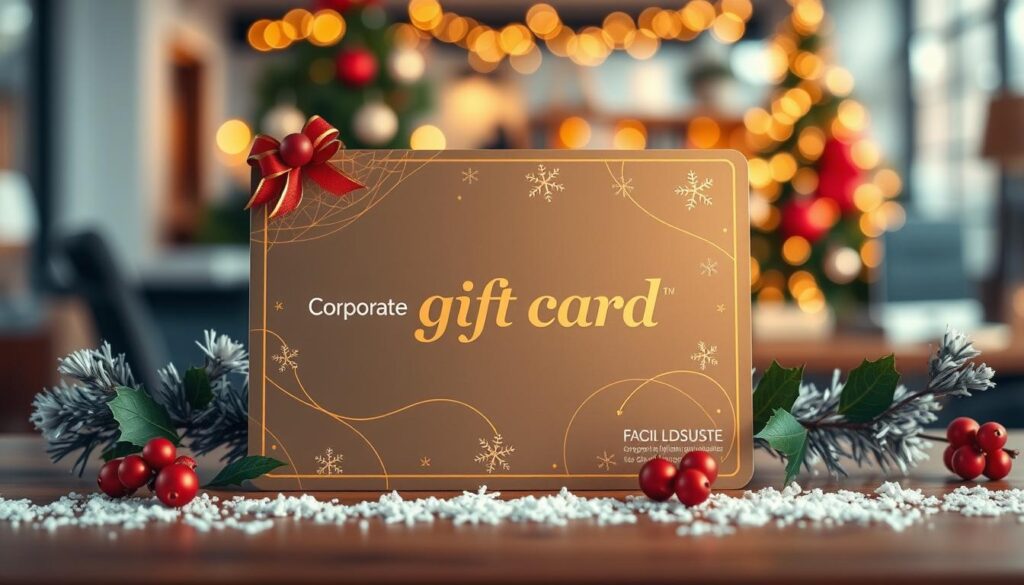 Corporate gift card purchase